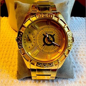 Guess (W1298G1) Gold Men’s Stainless Steel Watch
